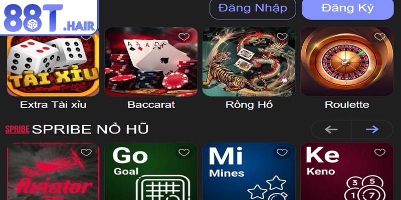 Nhà cái không ngừng cập nhật, nâng cấp các sản phẩm